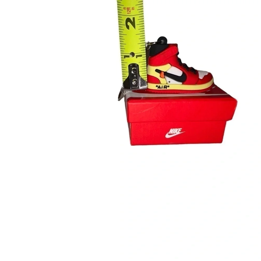 Air Jordan 1 High Top Nike Key Chain/ Bag Charm Red/Black/White Comes w/ box